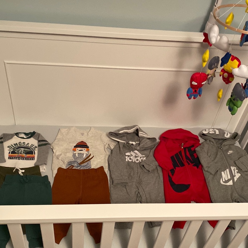 Lot of 6 month baby clothing